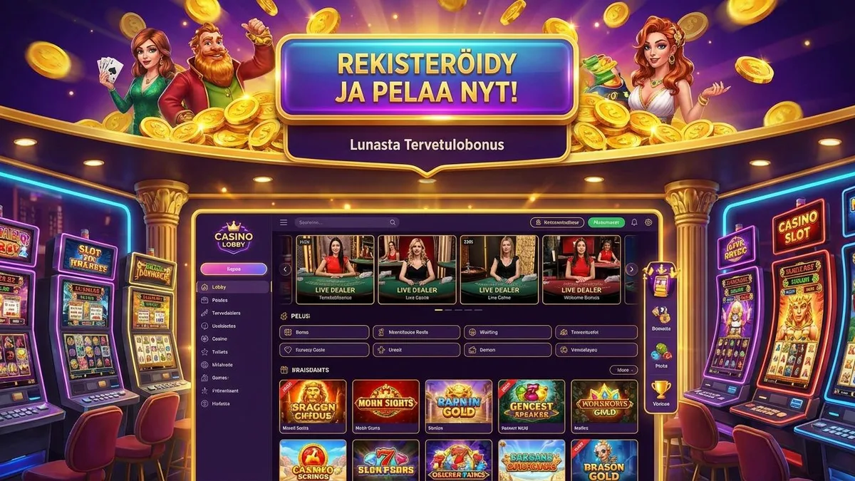 Rekisteröidy bonuksen kanssa